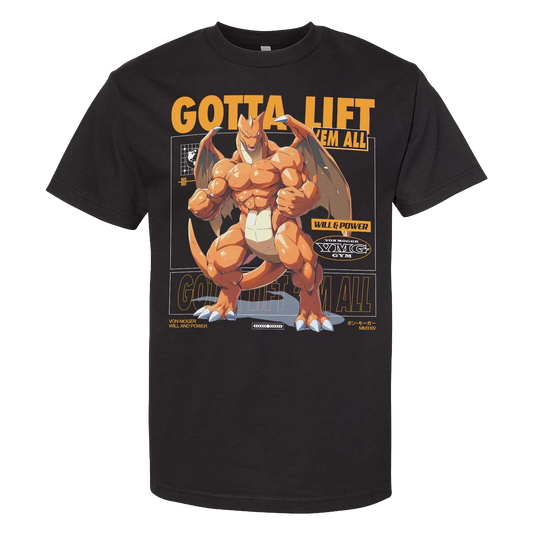 Gotta Lift Em All Heavyweight Tee