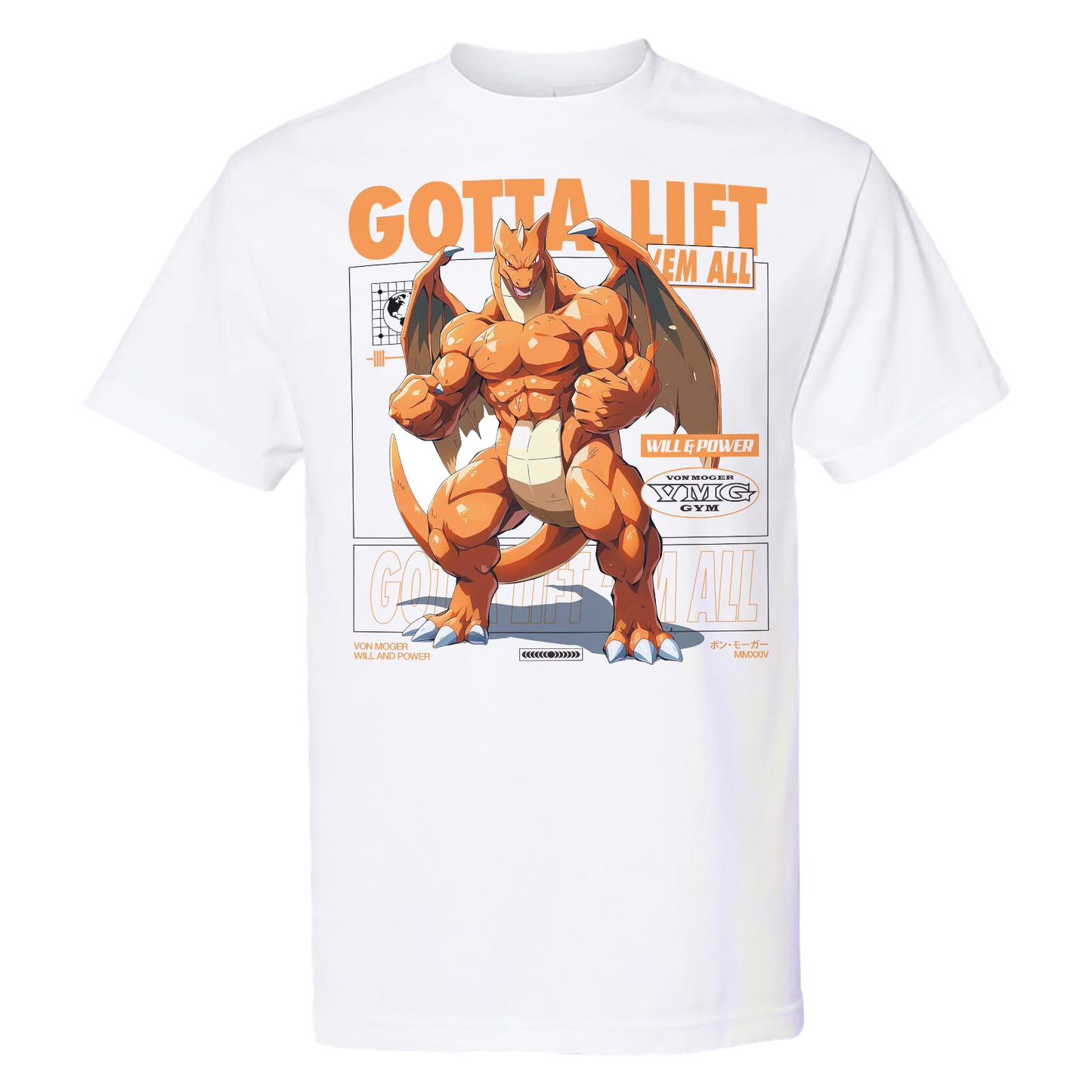 Gotta Lift Em All Heavyweight Tee