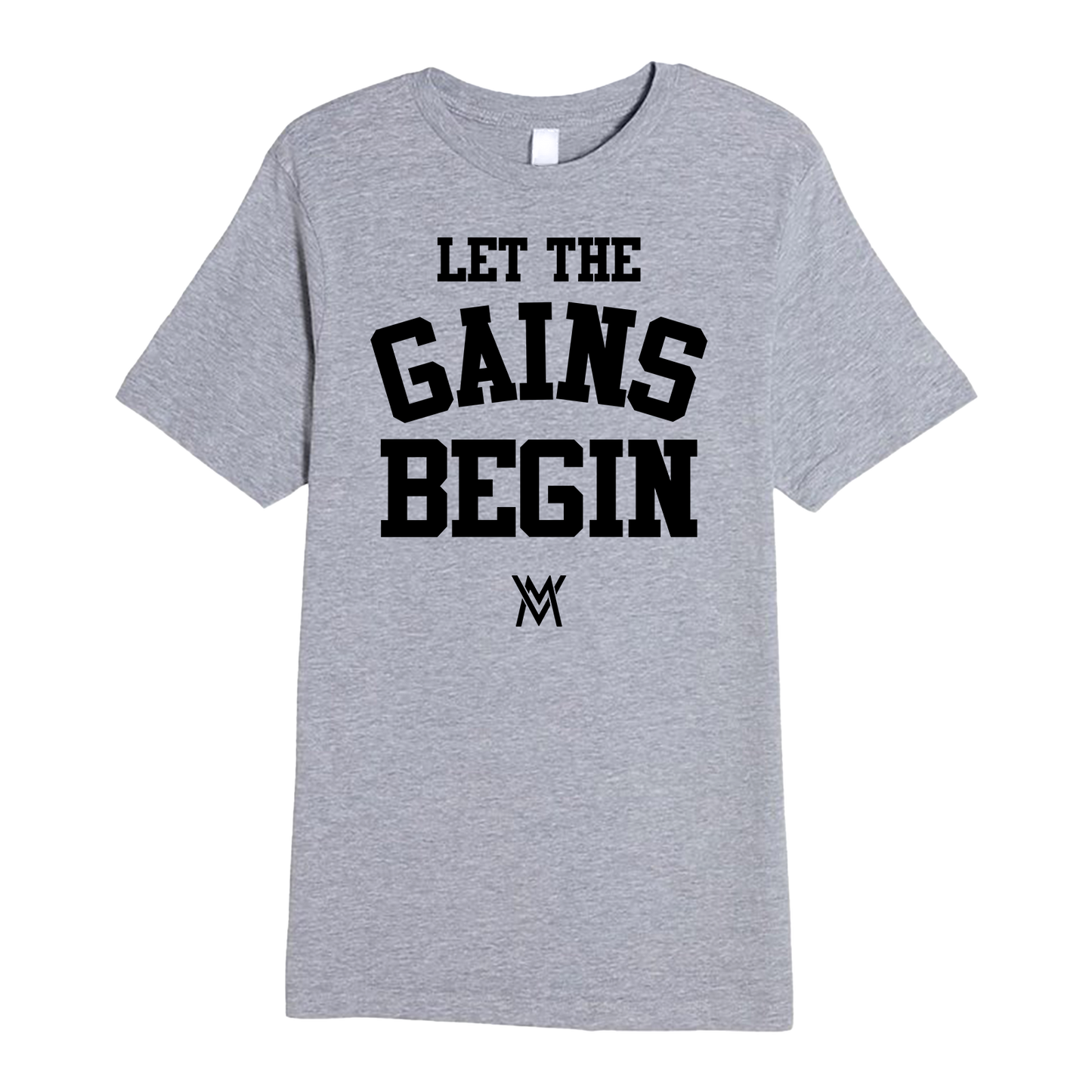 Let the Gains Begin Midweight Tee